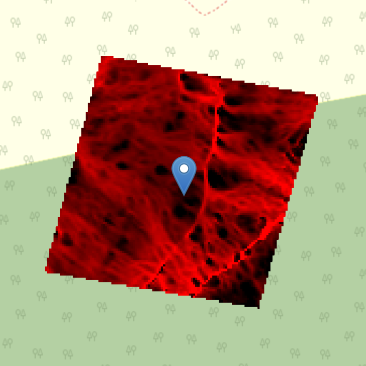 TWI overlay map